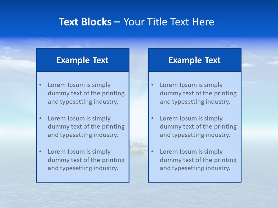 Europe France Landmark PowerPoint Template