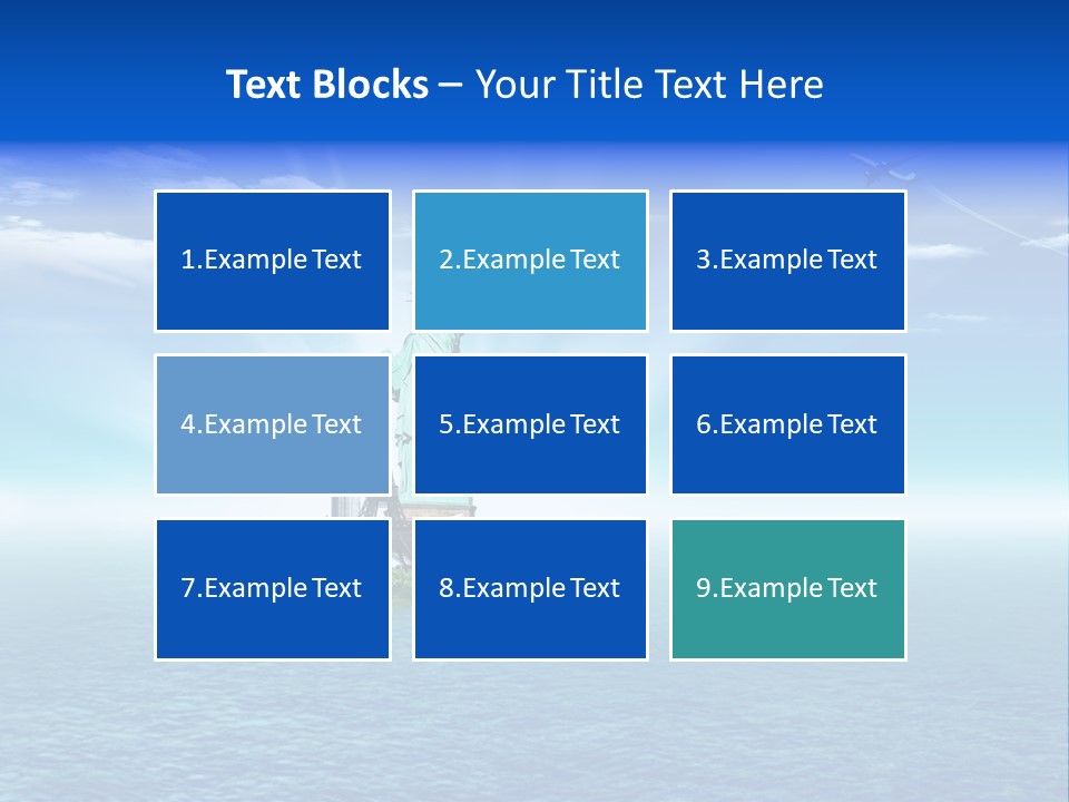 Europe France Landmark PowerPoint Template