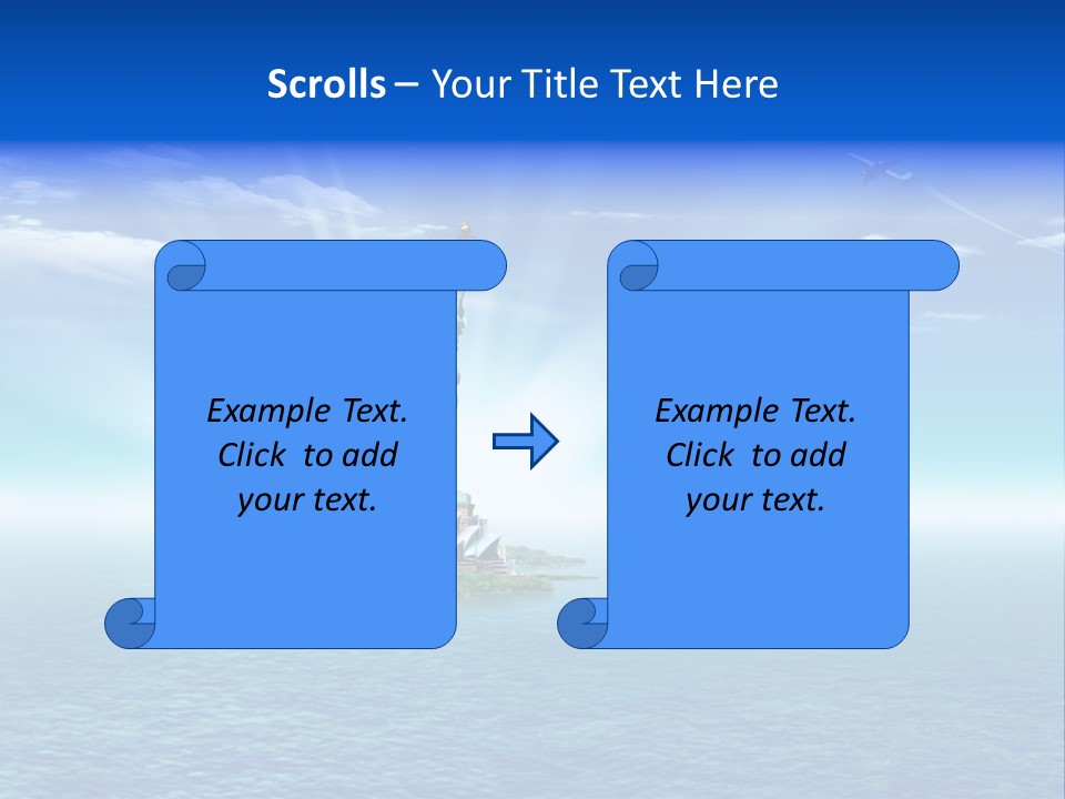 Europe France Landmark PowerPoint Template