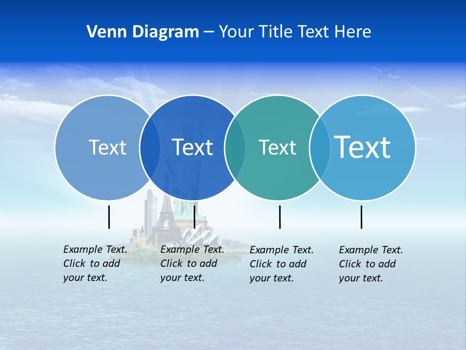 Europe France Landmark PowerPoint Template