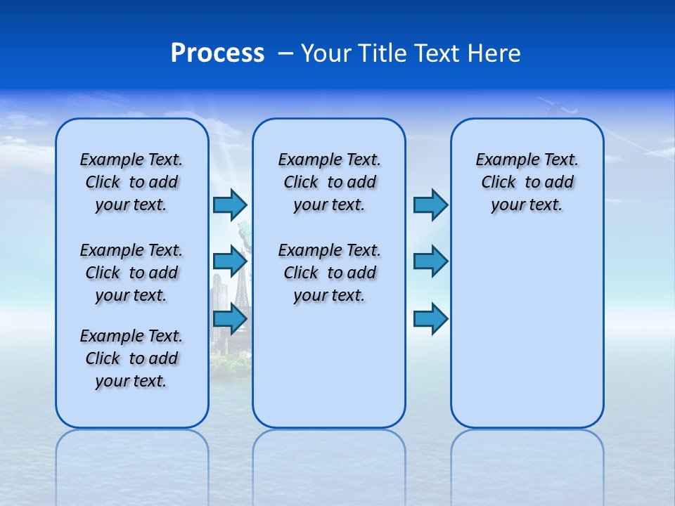 Europe France Landmark PowerPoint Template