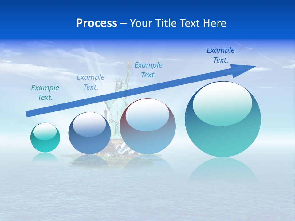 Europe France Landmark PowerPoint Template