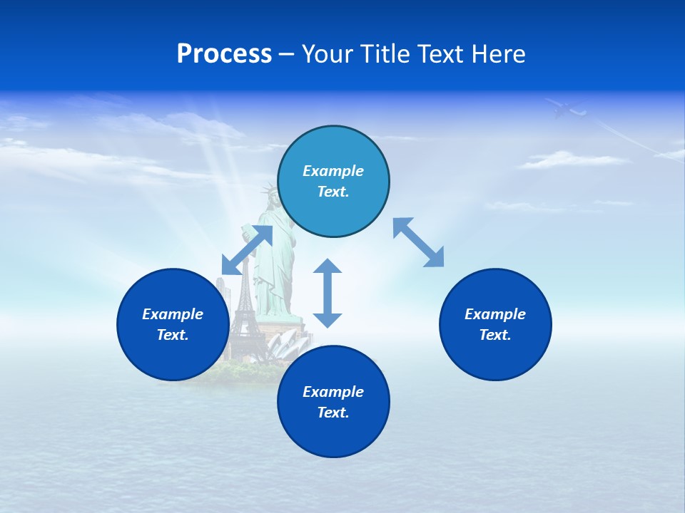 Europe France Landmark PowerPoint Template