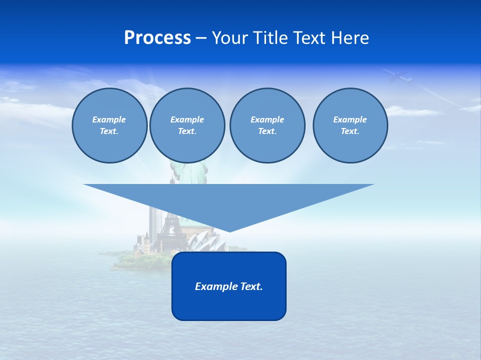 Europe France Landmark PowerPoint Template