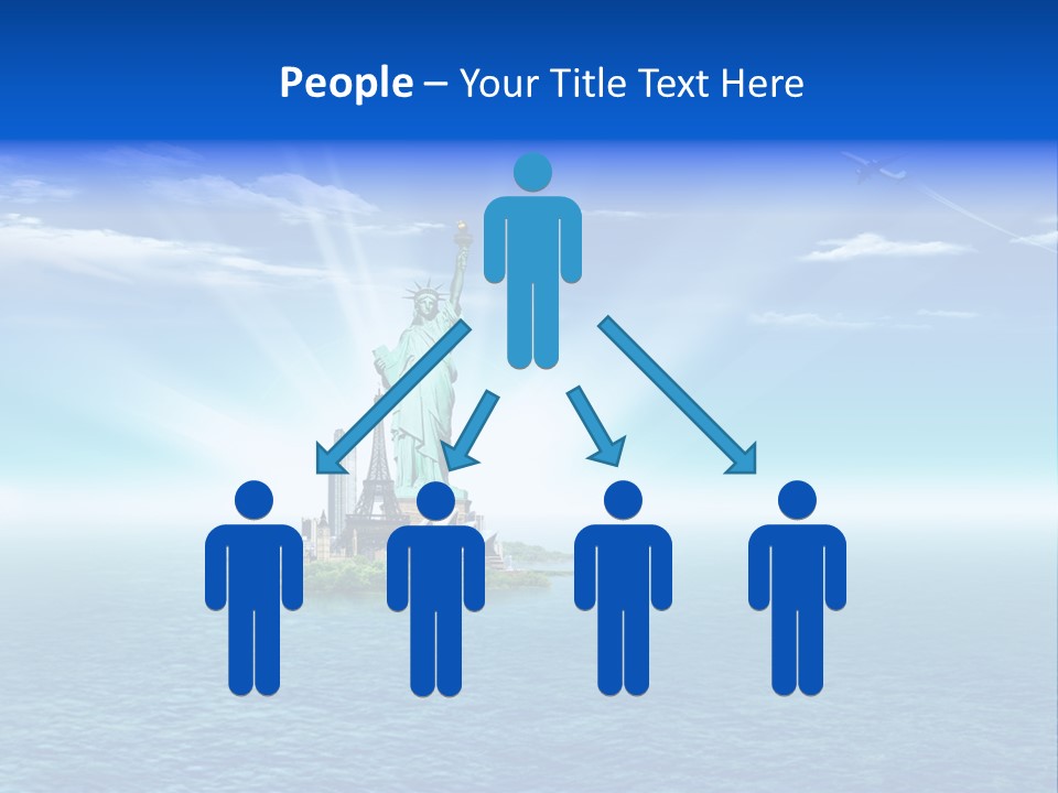 Europe France Landmark PowerPoint Template