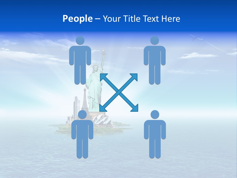 Europe France Landmark PowerPoint Template