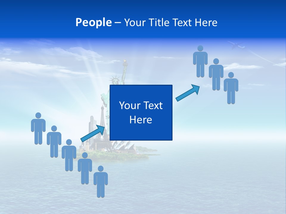 Europe France Landmark PowerPoint Template