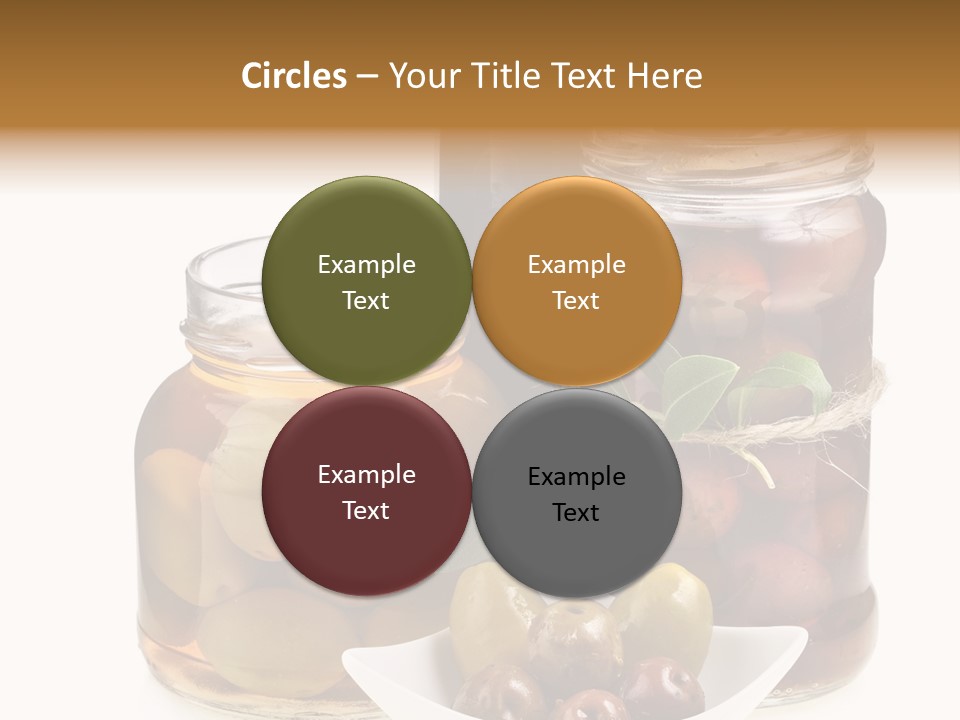 Sauces Spice White PowerPoint Template