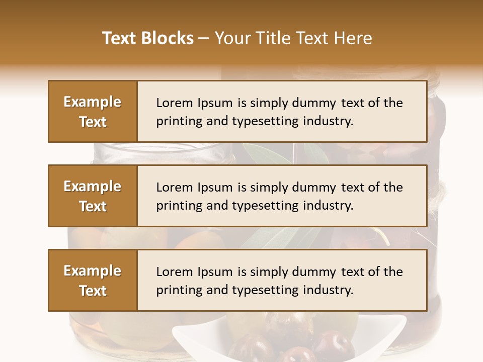 Sauces Spice White PowerPoint Template