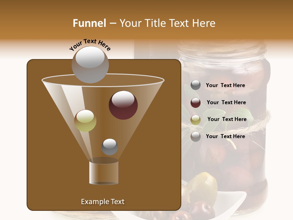 Sauces Spice White PowerPoint Template