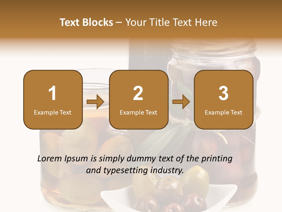 Sauces Spice White PowerPoint Template