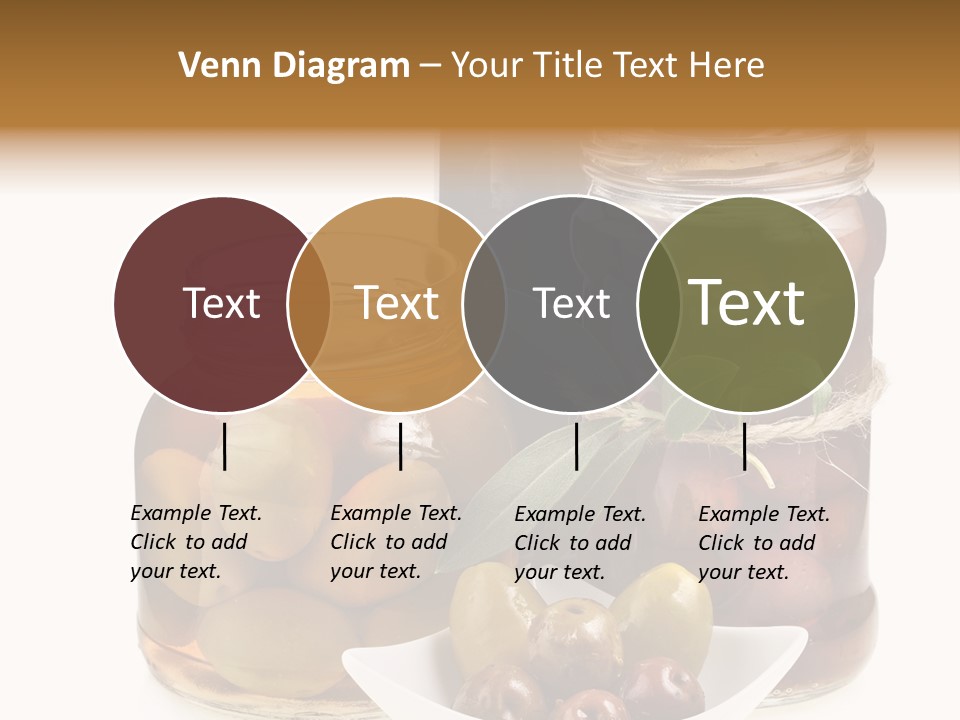 Sauces Spice White PowerPoint Template