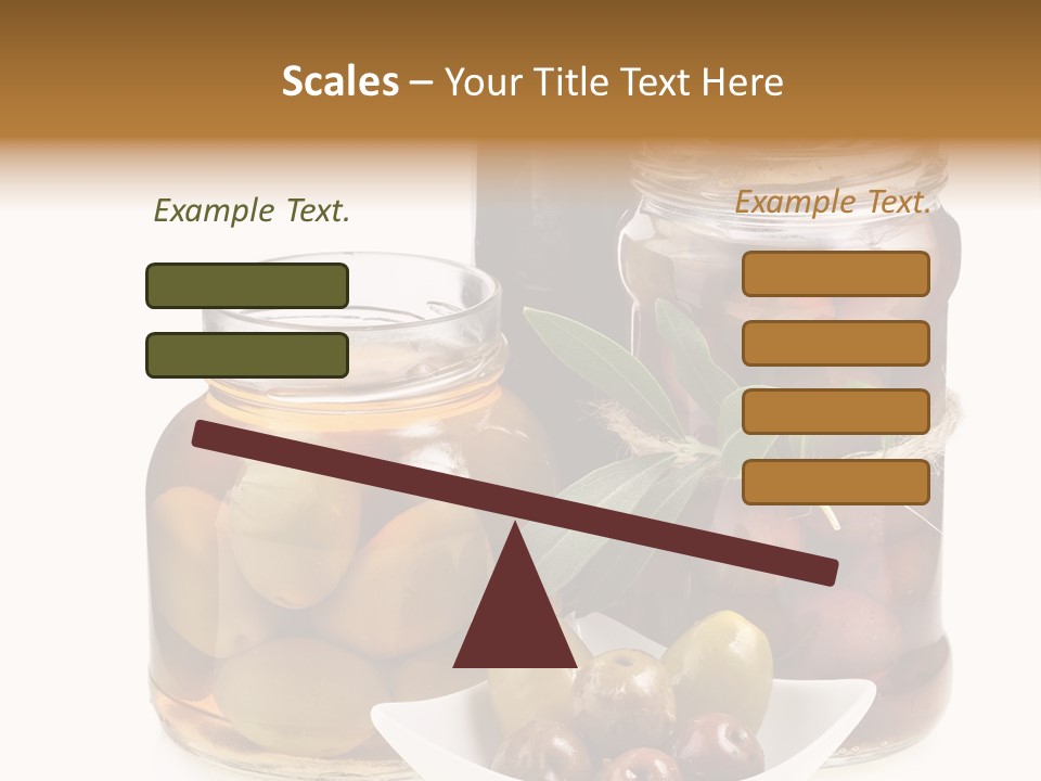 Sauces Spice White PowerPoint Template