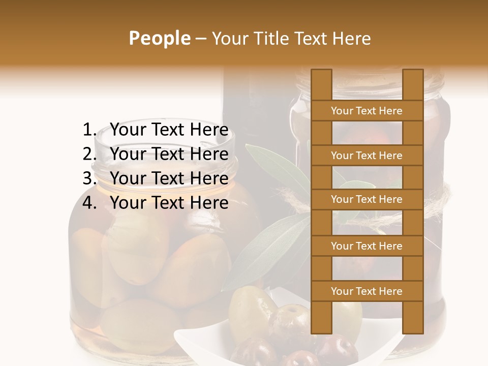Sauces Spice White PowerPoint Template