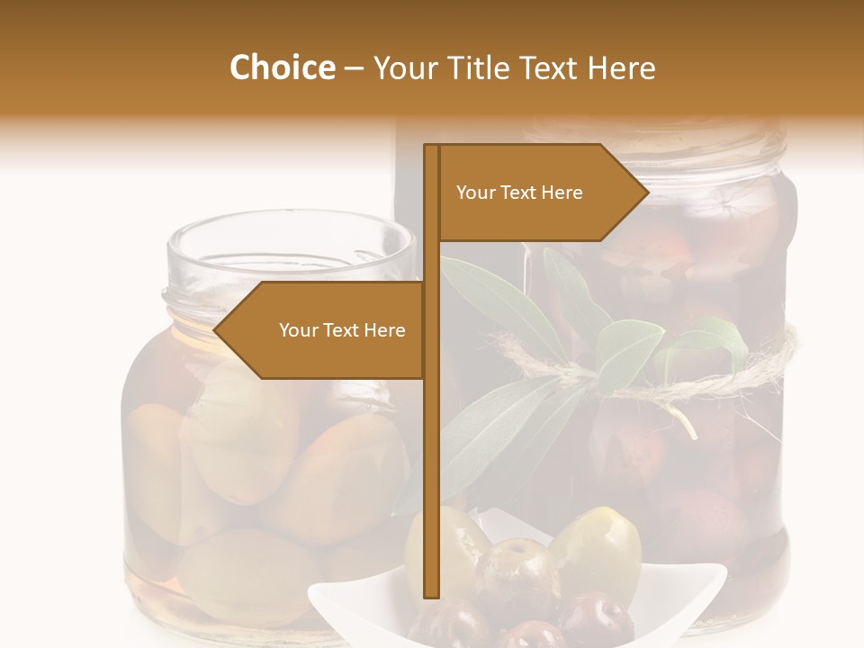 Sauces Spice White PowerPoint Template