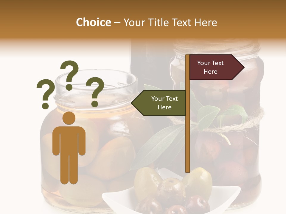 Sauces Spice White PowerPoint Template