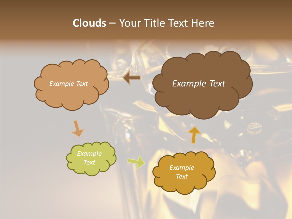 Gold Wood Liquor PowerPoint Template