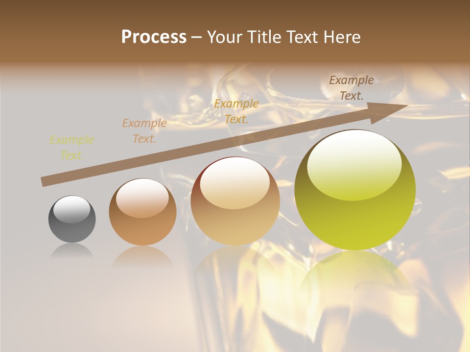 Gold Wood Liquor PowerPoint Template