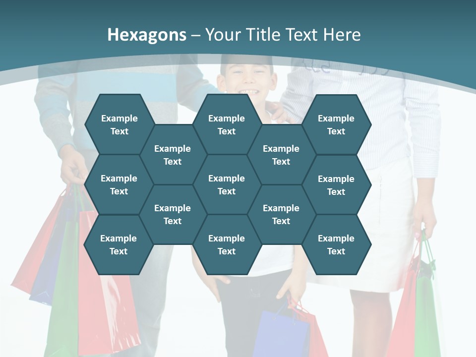 Shopping Couple Youth PowerPoint Template