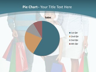 Shopping Couple Youth PowerPoint Template