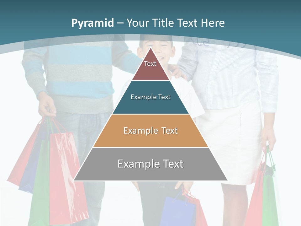 Shopping Couple Youth PowerPoint Template