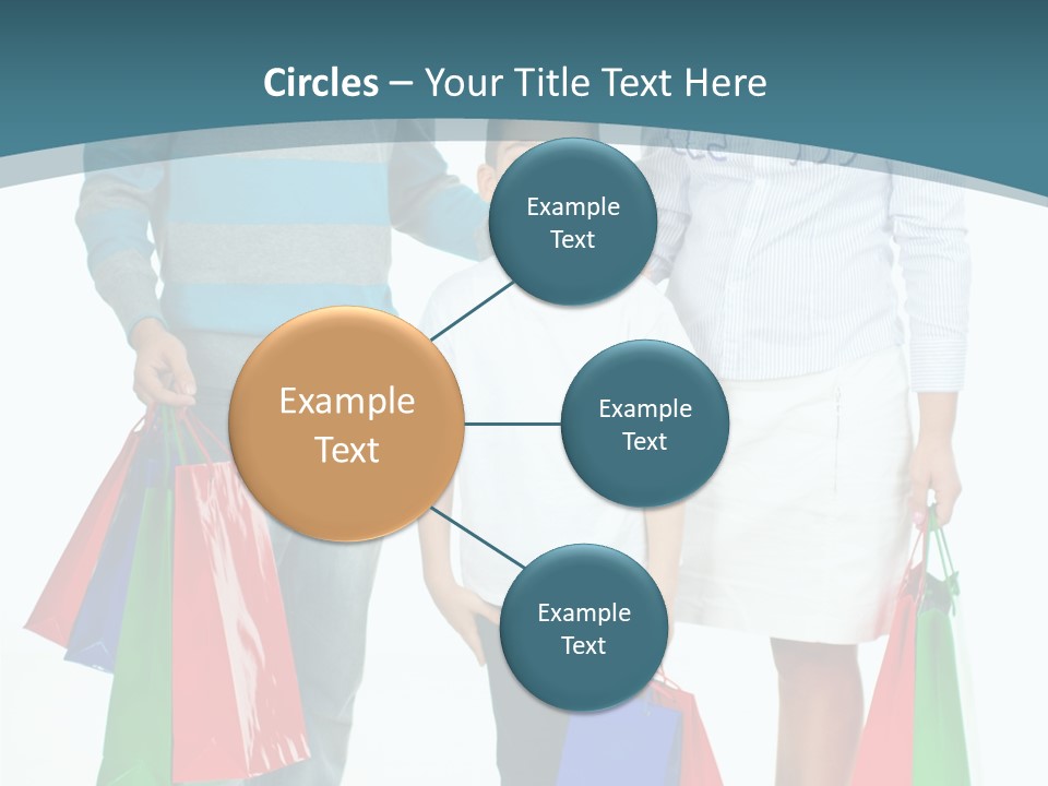 Shopping Couple Youth PowerPoint Template