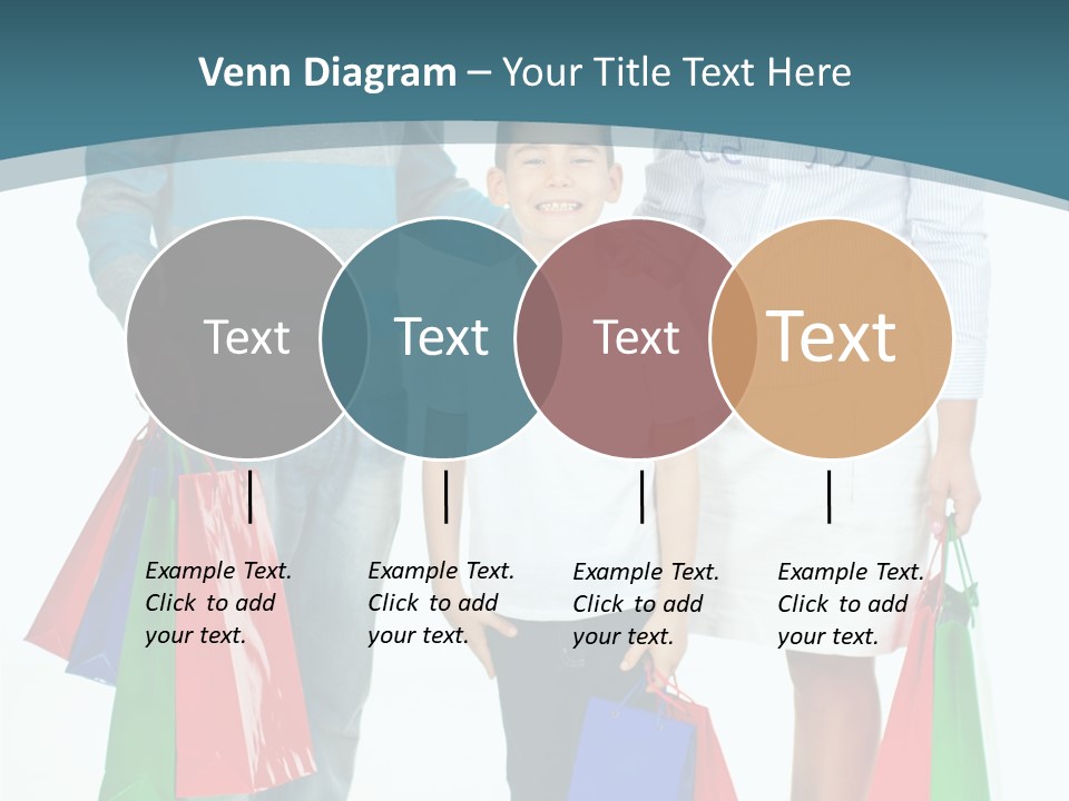 Shopping Couple Youth PowerPoint Template