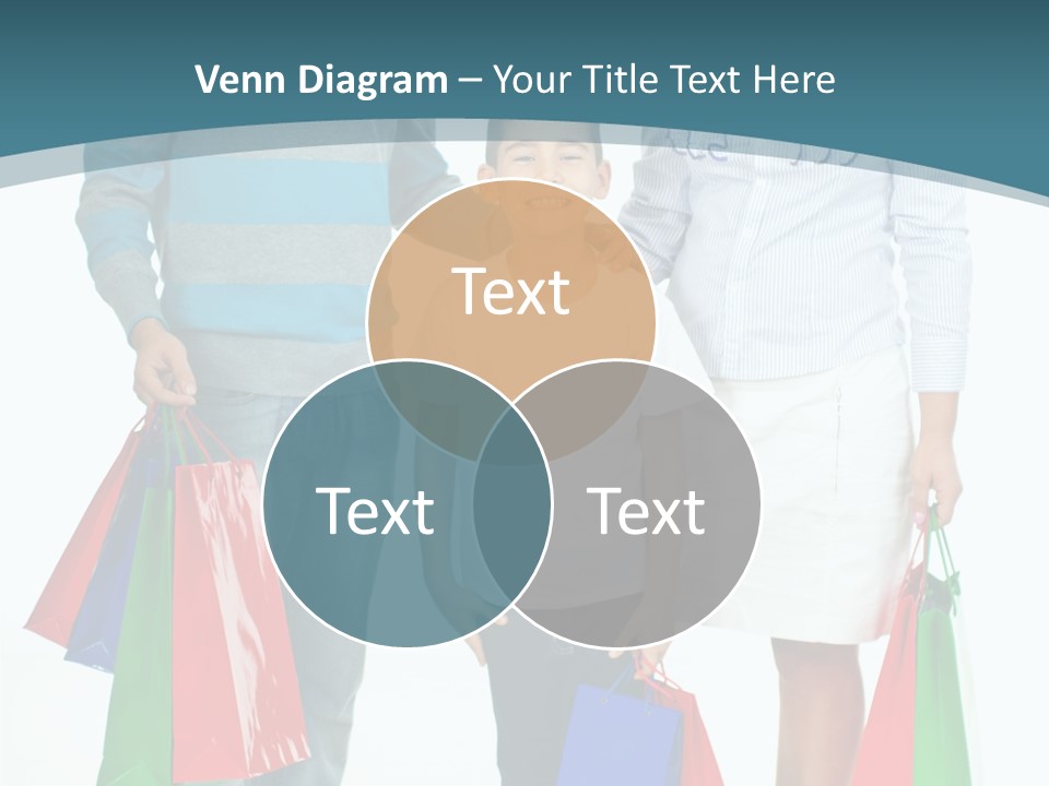 Shopping Couple Youth PowerPoint Template