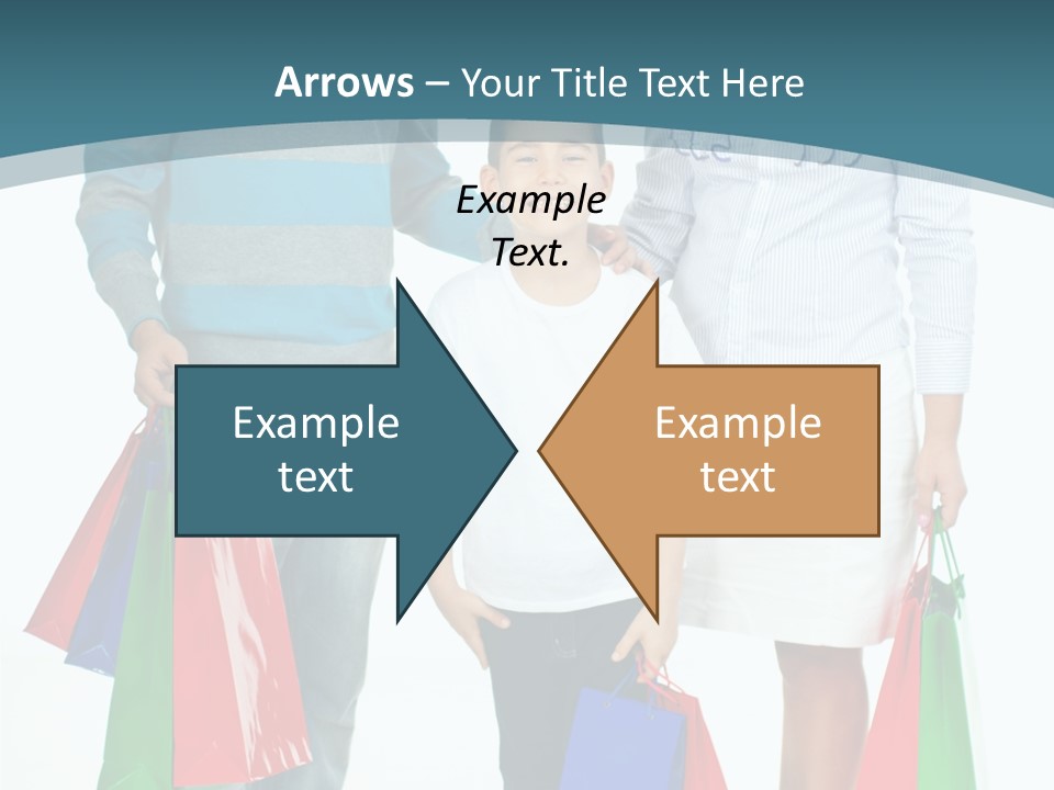 Shopping Couple Youth PowerPoint Template