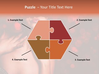 Young Attractive Celebrate PowerPoint Template