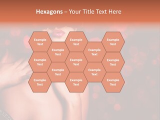 Young Attractive Celebrate PowerPoint Template