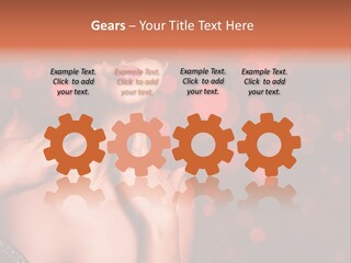 Young Attractive Celebrate PowerPoint Template