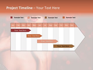 Young Attractive Celebrate PowerPoint Template