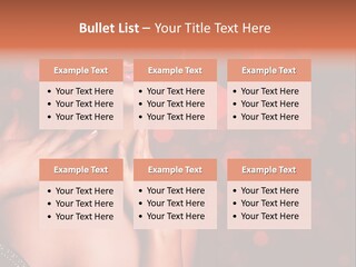 Young Attractive Celebrate PowerPoint Template