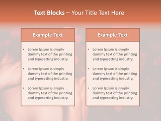 Young Attractive Celebrate PowerPoint Template