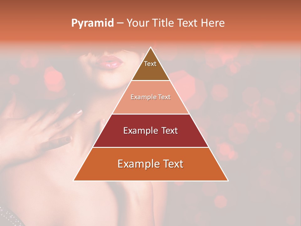 Young Attractive Celebrate PowerPoint Template