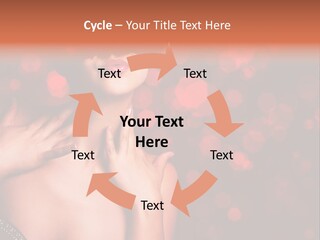 Young Attractive Celebrate PowerPoint Template