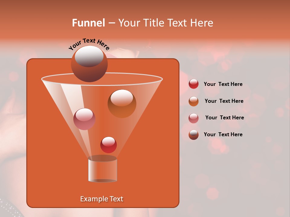 Young Attractive Celebrate PowerPoint Template