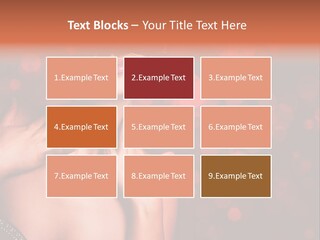 Young Attractive Celebrate PowerPoint Template