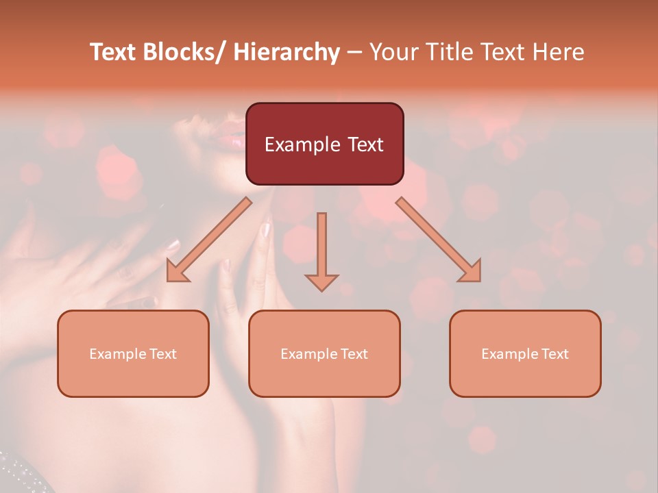 Young Attractive Celebrate PowerPoint Template