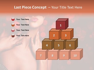 Young Attractive Celebrate PowerPoint Template