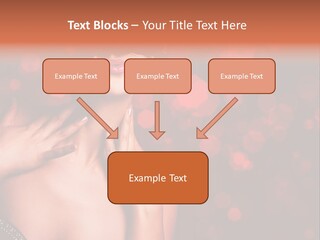 Young Attractive Celebrate PowerPoint Template
