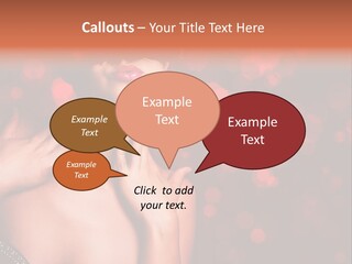 Young Attractive Celebrate PowerPoint Template