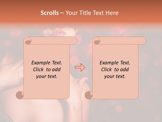 Young Attractive Celebrate PowerPoint Template