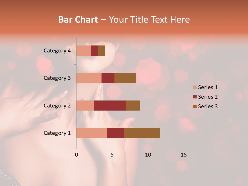 Young Attractive Celebrate PowerPoint Template