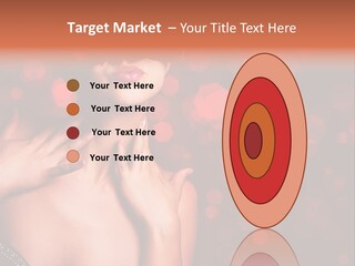 Young Attractive Celebrate PowerPoint Template