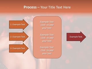 Young Attractive Celebrate PowerPoint Template