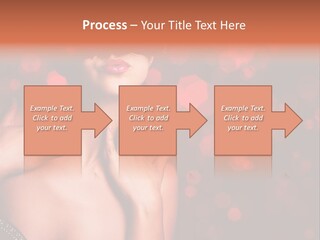 Young Attractive Celebrate PowerPoint Template