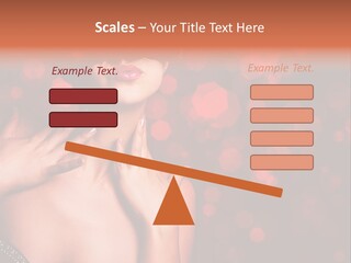 Young Attractive Celebrate PowerPoint Template