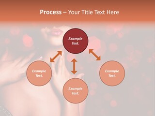 Young Attractive Celebrate PowerPoint Template